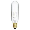 25W T6 Dimmable Incandescent Light Bulb with Candelabra Base 