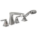 Delta Faucet Stainless Two Handle Roman Tub Faucet Trim Only 