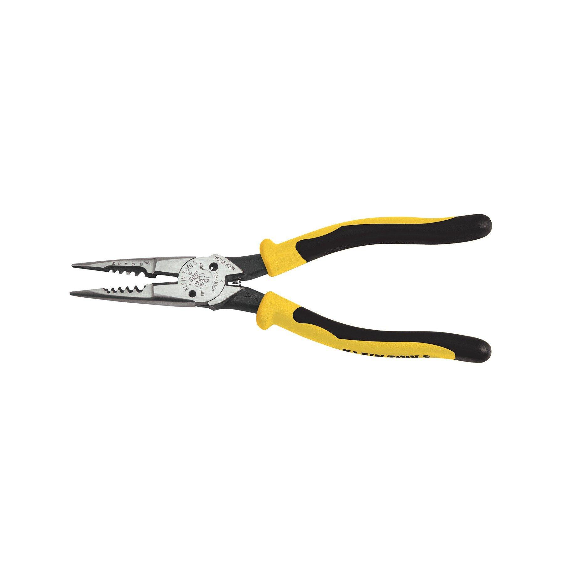 Klein Tools Black All-Purpose Long Nose Plier 