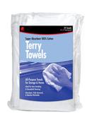 14 x 17 in. Terry Towel in White (Pack of 24)
