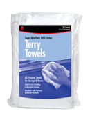 Buffalo Industries White 14 x 17 in. Terry Towel in White 