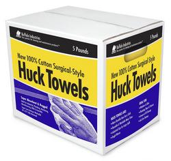 16 x 23 in. Surgical-Style Huck Towel in Blue (5 lb Box)