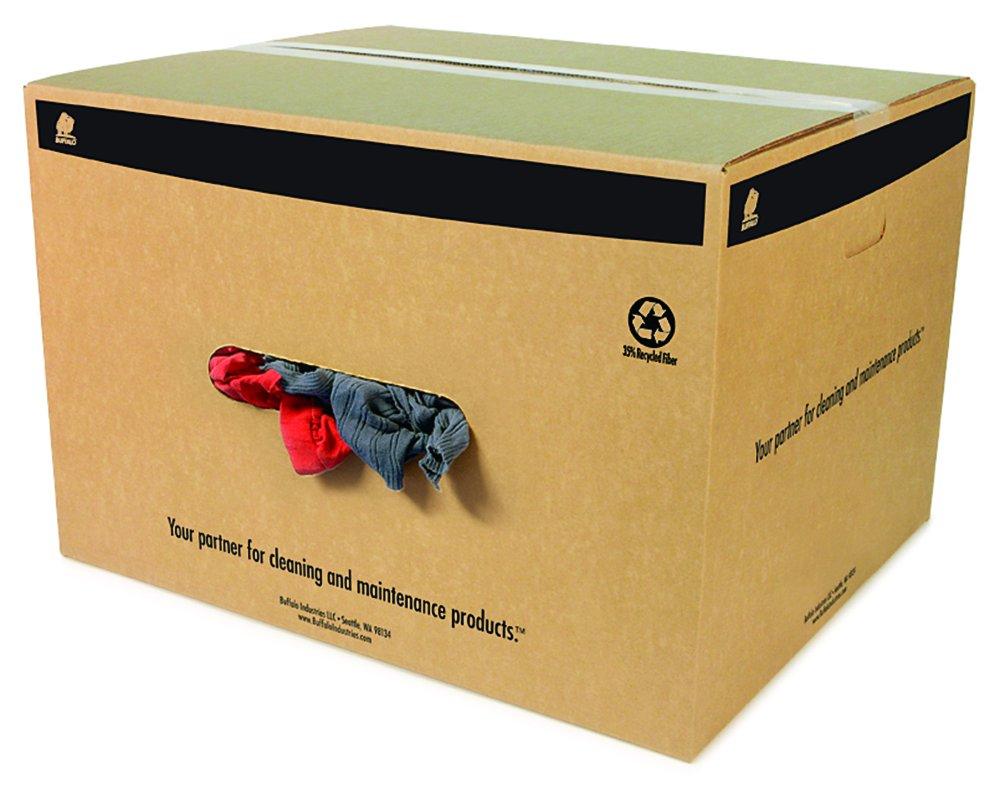 Buffalo Industries Multi-color Sweatshirt Colored Rags Box 