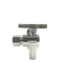 1/2 x 3/8 in. Barbed x Compression Oval Straight Supply Stop Valve