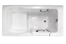 60 x 30 in. Acrylic Rectangle Alcove Bathtub with Right Drain in White