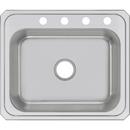 Elkay Brushed Satin 25 x 21-1/4 in. Stainless Steel Single Bowl Drop-in Kitchen Sink in Brushed Satin 