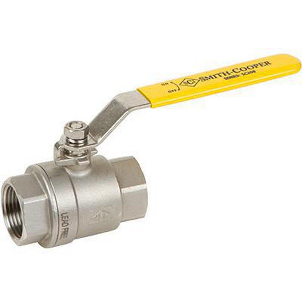 Smith-Cooper Stainless Steel Full Port Threaded 150# and 800# Ball Valve 