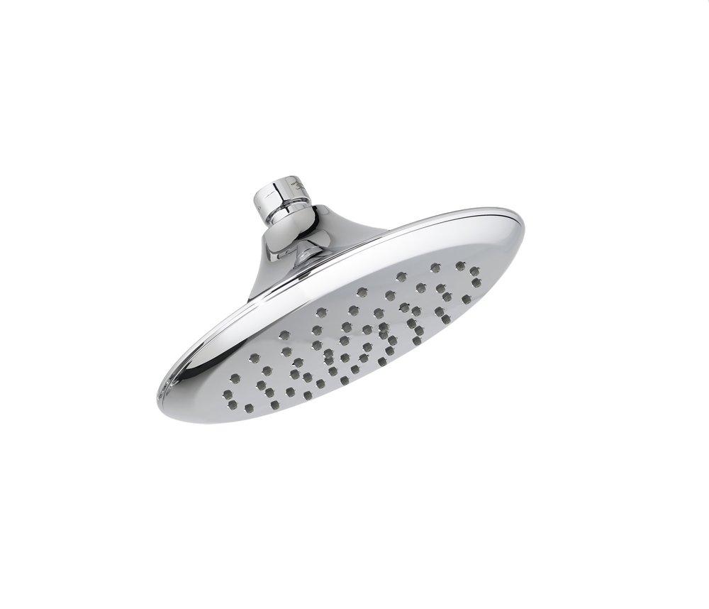 American Standard Polished Chrome Single Function Full Showerhead 