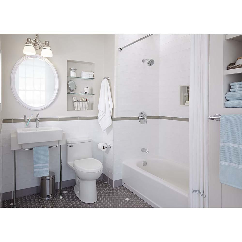 American Standard Brushed Nickel Single Handle Single Function Bathtub & Shower Faucet (Trim Only) 