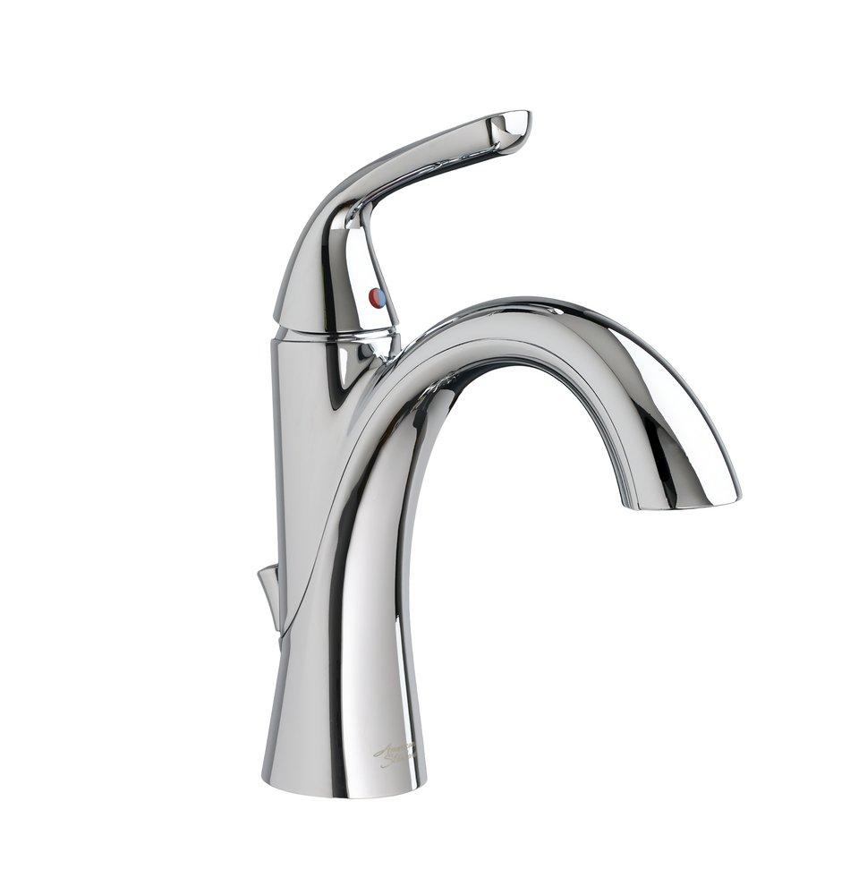 American Standard Polished Chrome Single Handle Monoblock Bathroom Sink Faucet 