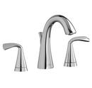American Standard Polished Chrome Two Handle Widespread Bathroom Sink Faucet 
