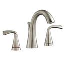 American Standard Brushed Nickel Two Handle Widespread Bathroom Sink Faucet 