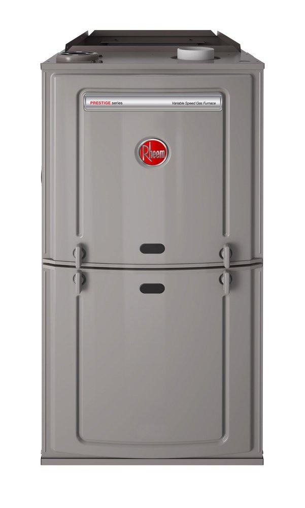 Rheem 80.00% AFUE - Horizontal/Upflow - Furnace 