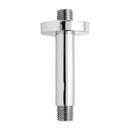 4 in. Ceiling Mount Shower Arm with Flange in Polished Chrome
