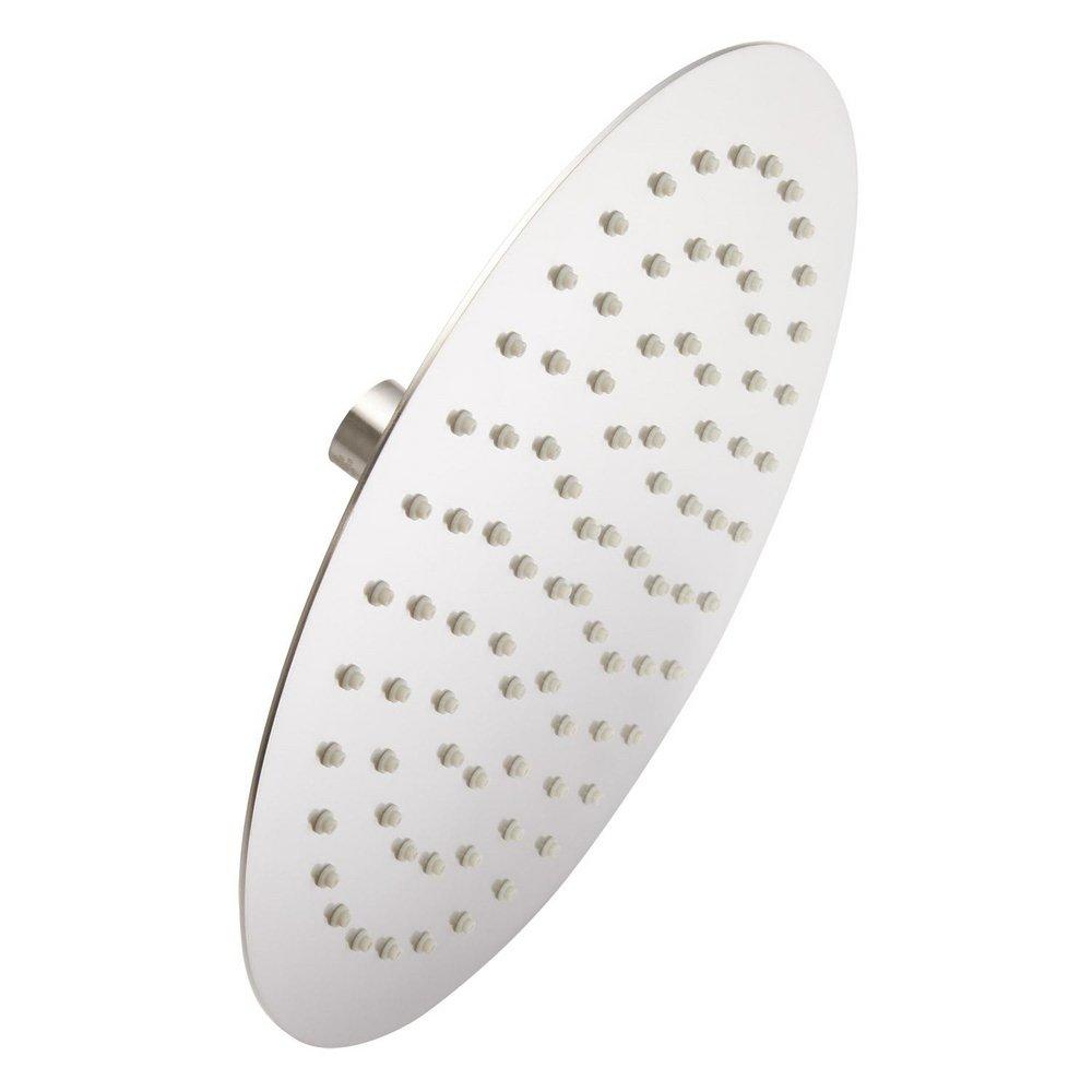 Signature Hardware Brushed Nickel Single Function Rain Showerhead 
