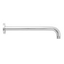 Signature Hardware Chrome 12 in. Wall Mount Shower Arm for Rainfall Shower with Flange 