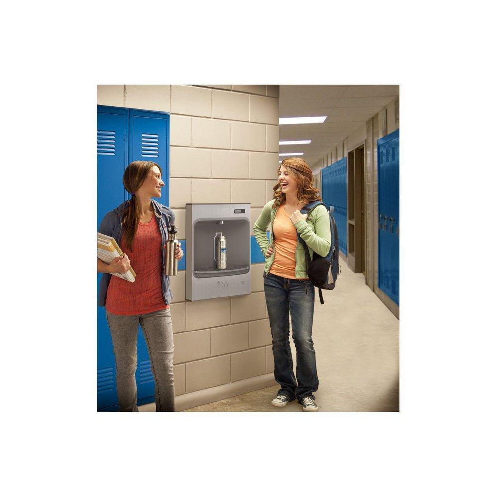 Elkay Stainless Steel Stainless Steel Indoor Bottle Filling Station 