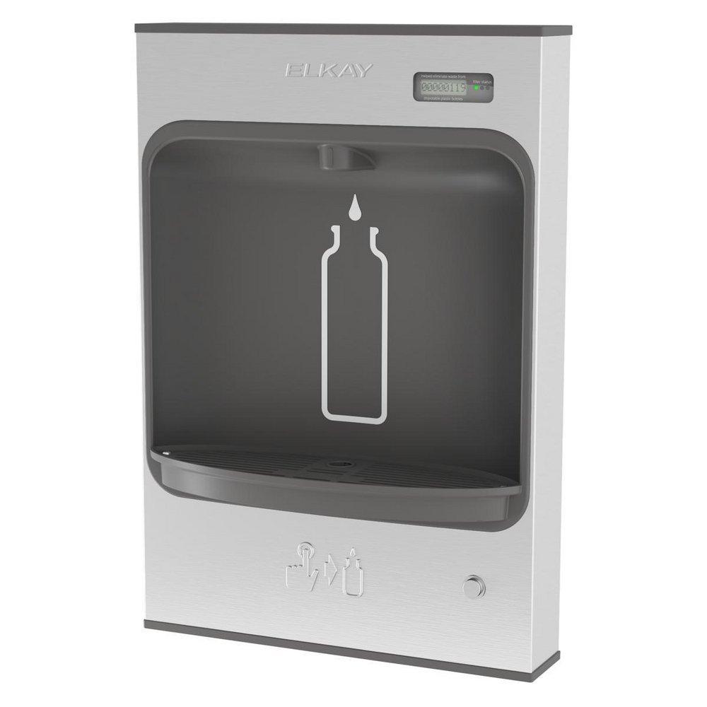 Elkay Stainless Steel Stainless Steel Indoor Bottle Filling Station 