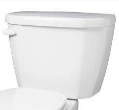 Gerber Plumbing White 1.6 gpf Floor Mount Toilet Tank 