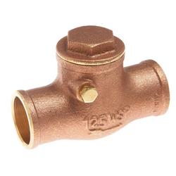 1/2 in. Brass Solder Swing Check Valve