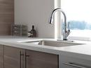 Delta Faucet Arctic Stainless Single Handle Pull Down Touch Activated Kitchen Faucet 