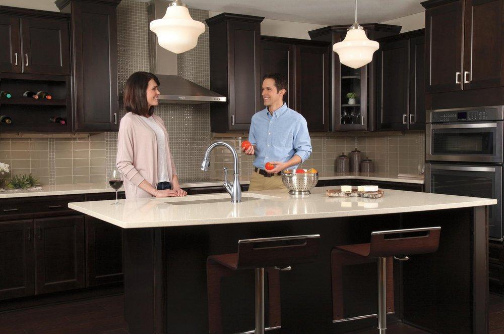 Delta Faucet Arctic Stainless Single Handle Pull Down Touch Activated Kitchen Faucet 