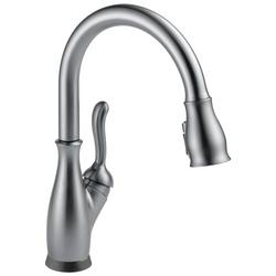 Single Handle Pull Down Kitchen Faucet with Touch Activation in Arctic Stainless