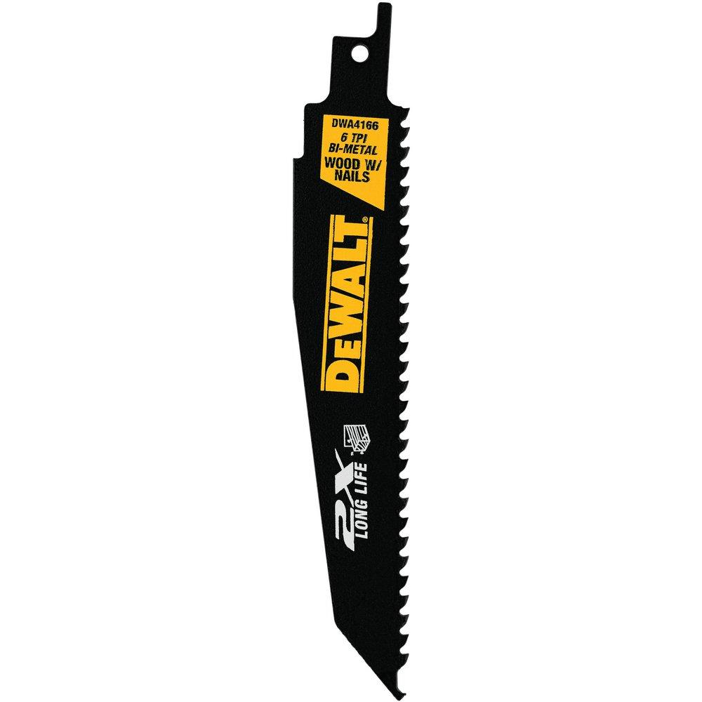 DEWALT 6 in. Reciprocating Saw Blade 5 Pack 