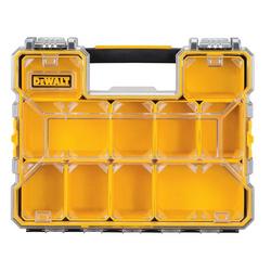 17 1/2 x 14 in. Black/Yellow Multi Compartment Organizer