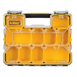 17 1/2 x 14 in. Black/Yellow Multi Compartment Organizer