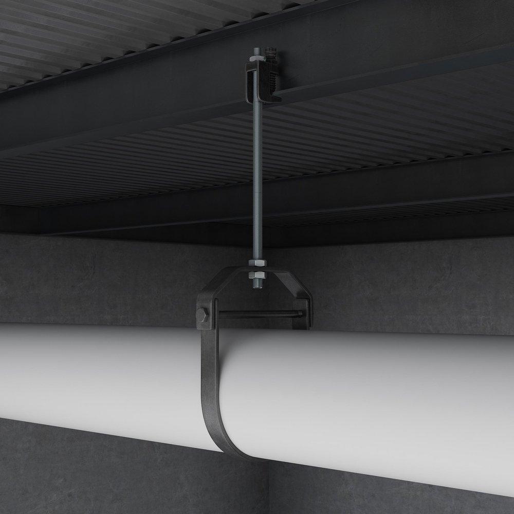 FNW&reg; Black Plain Standard Duty Clevis Hanger 