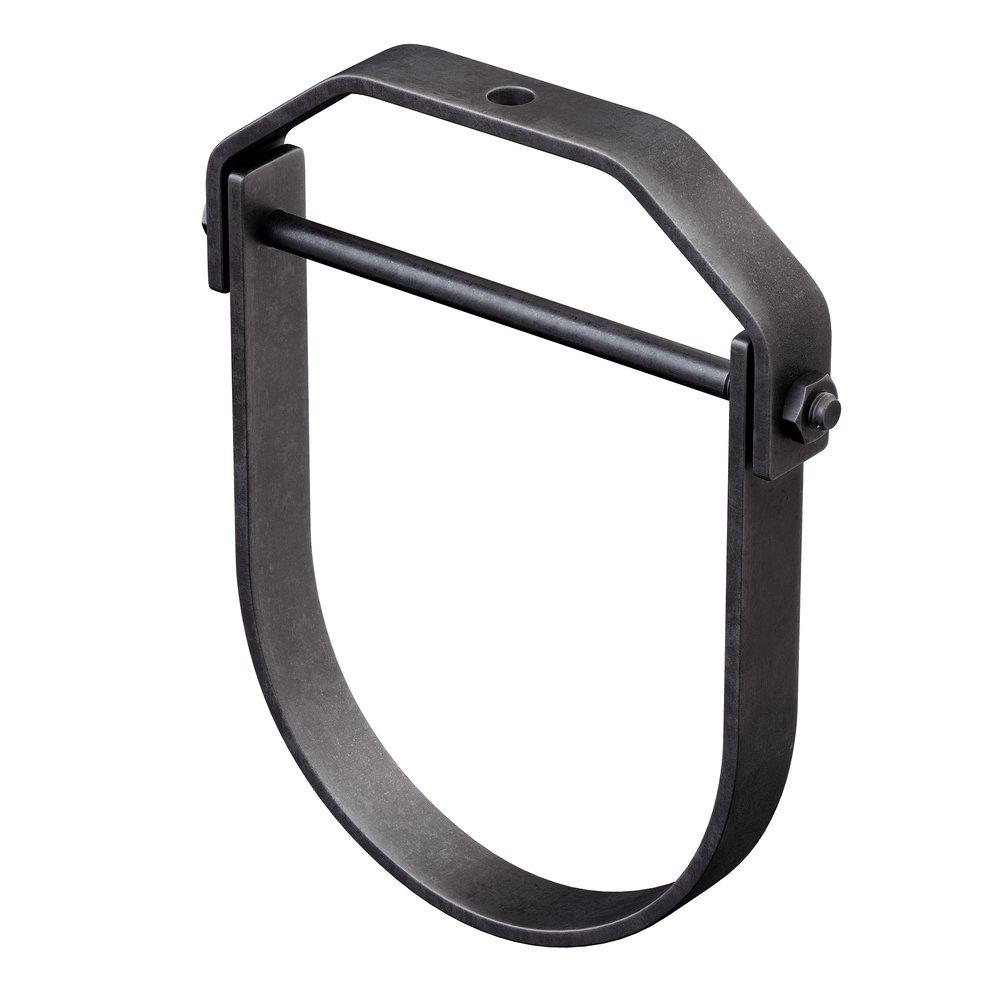 FNW&reg; Black Plain Clevis Hanger in Black 