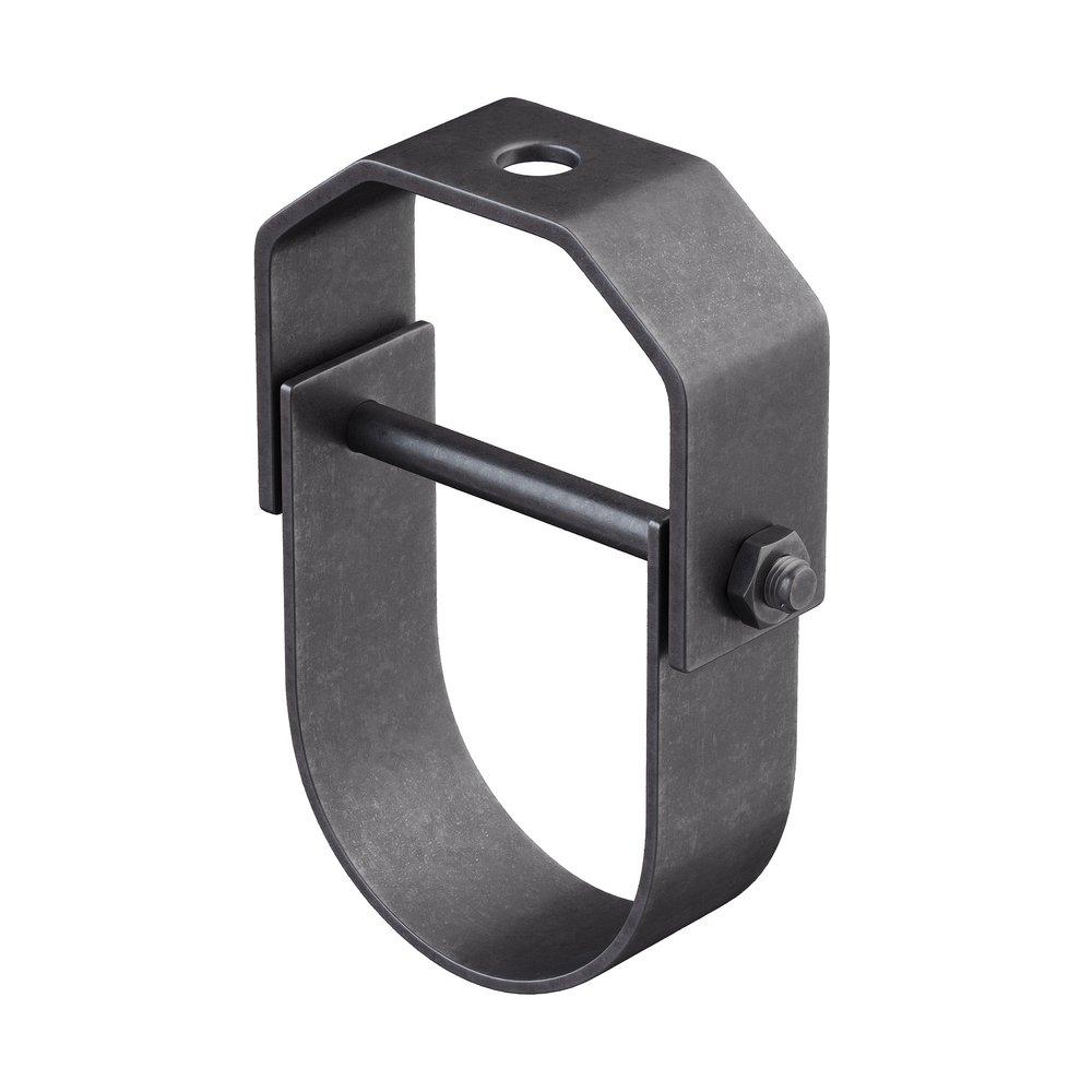 FNW&reg; Black Plain Clevis Hanger in Black 