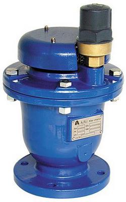 4 in. NPT Plastic and Ductile Iron 285 psi Air Release Valve