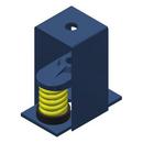 Mason Industries Yellow Steel Spring Hanger (Pack of 4) 