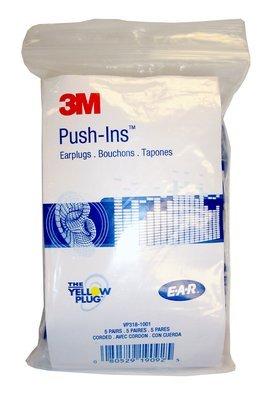 3M&trade; Blue Corded Foam Earplug with 28dB Noise Reduction Rating 