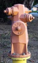 Clow Valve Orange Model 860 Threaded 4-1/2 x 2-1/2 in. Assembled Fire Hydrant 