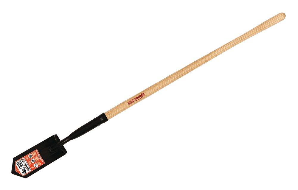 Seymour Midwest 48 in. Trenching Steel Shovel with Wood Handle 