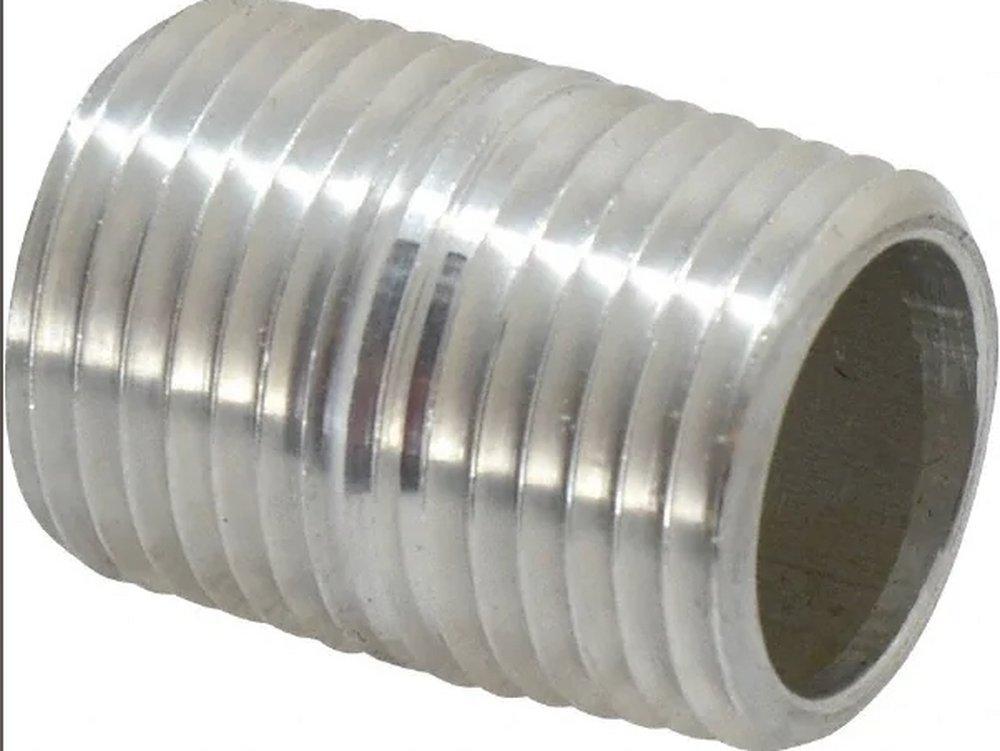 Advanced Machining 4 in. Shear x Plain End Aluminum Nipple 