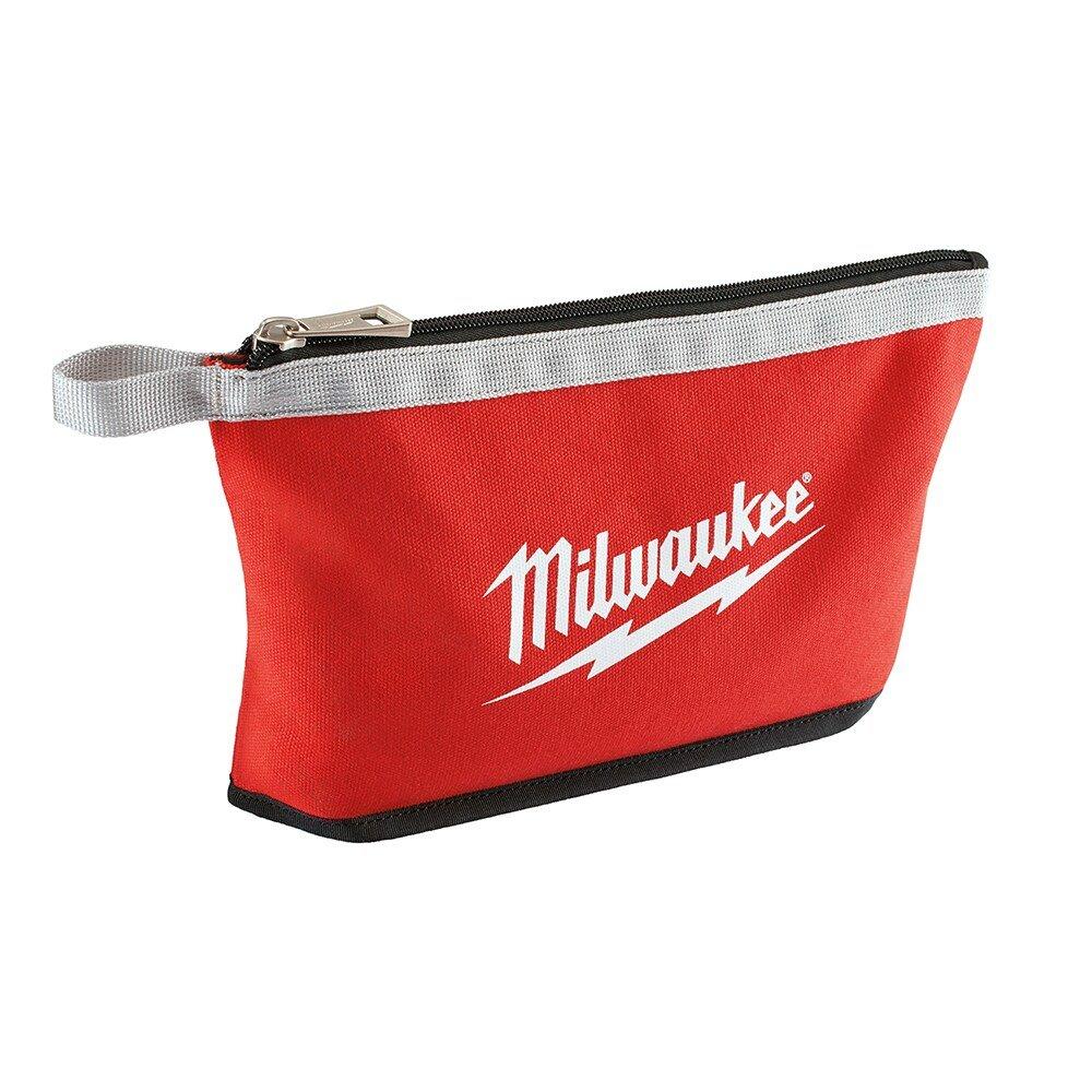 Milwaukee&reg; Red Zipper Pouch 