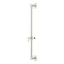 30 in. Shower Rail in Polished Nickel