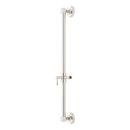 30 in. Shower Rail in Polished Nickel
