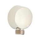 Signature Hardware Polished Nickel Round Water Supply Elbow for Hand Shower 