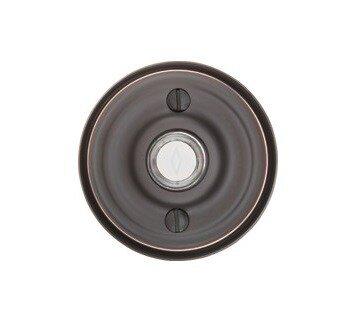 EMTEK Satin Nickel Doorbell Button 
