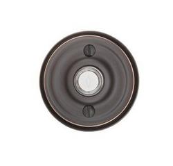 Doorbell Button in Satin Nickel