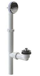 Watco Brushed Nickel 16 in. Plastic Lift and Turn Drain 