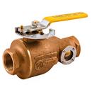 1-1/4 in. FNPT Bronze Test and Drain Valve