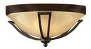 Hinkley Olde Bronze 60W LED Flush Mount Ceiling Fixture 