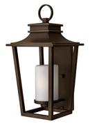 1-Light LED Outdoor Wall Sconce in Oil Rubbed Bronze