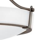 Hinkley Olde Bronze 12-3/10 in. 4-Light Semi-Flushmount Ceiling Light 